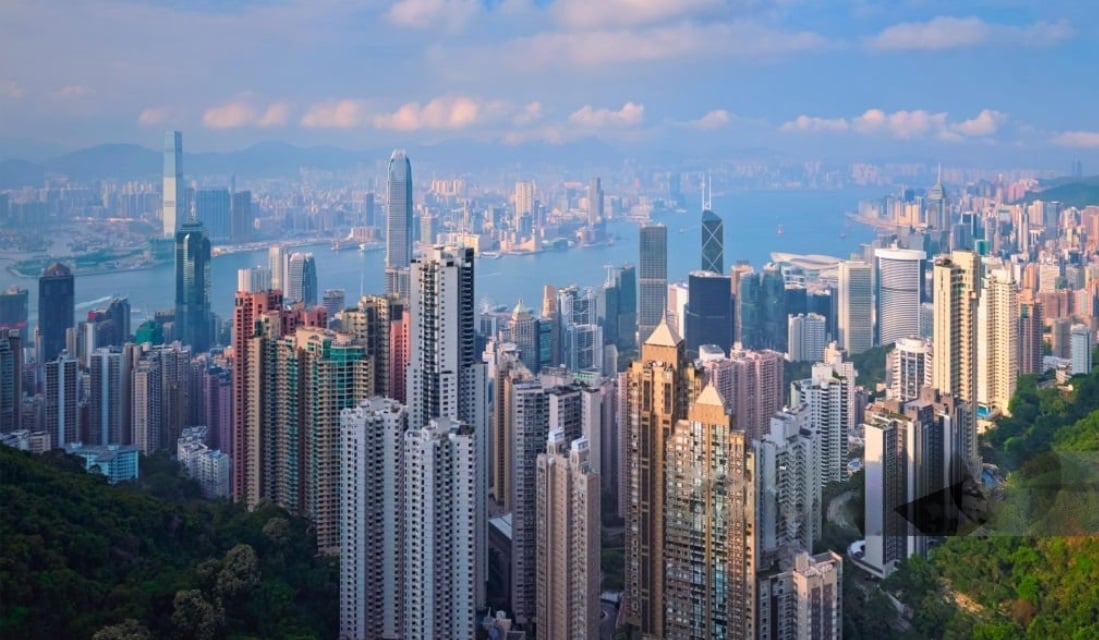 Financieel district Hongkong (Victoria-eiland)