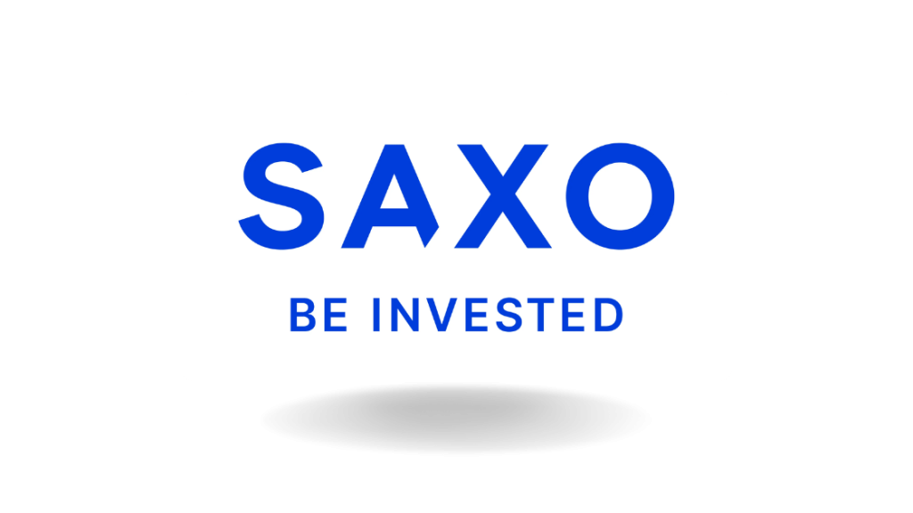 SaxoBank Be invested Logo