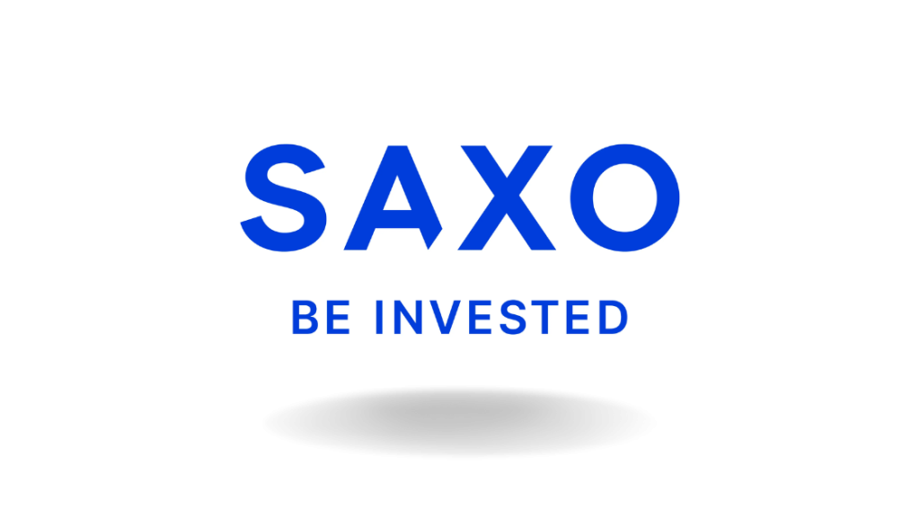 SaxoBank Be invested Logo