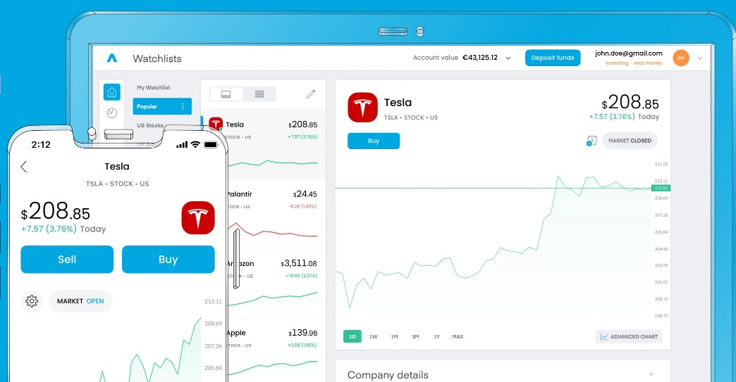 Trading 212 Platform