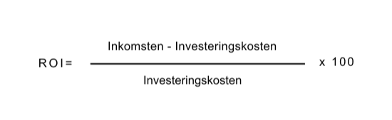 Hoe wordt ROI berekend? - Formule