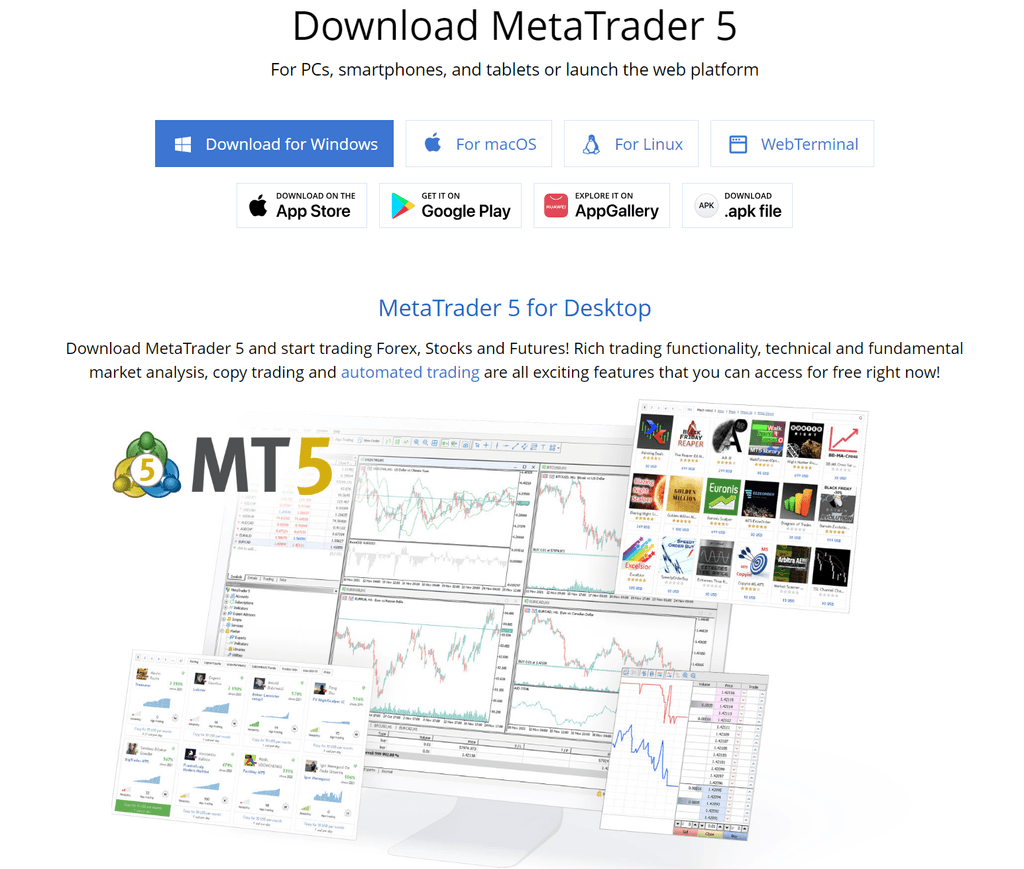 metatrader 5 download