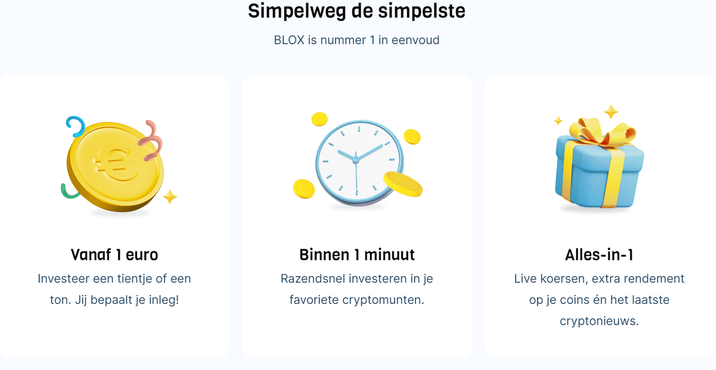 BLOX Gebruiksvriendelijkheid