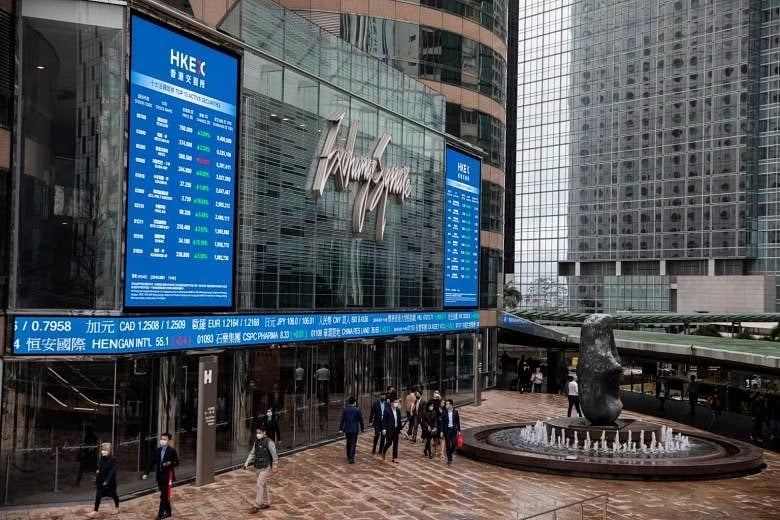 aandelenindex hong kong