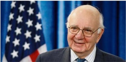 Bestandsfoto van Paul Volcker | Bron: De voorhoede