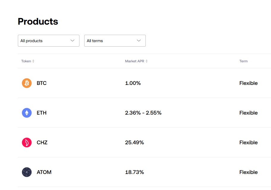 Voorbeeld van het OKX-inzetprogramma