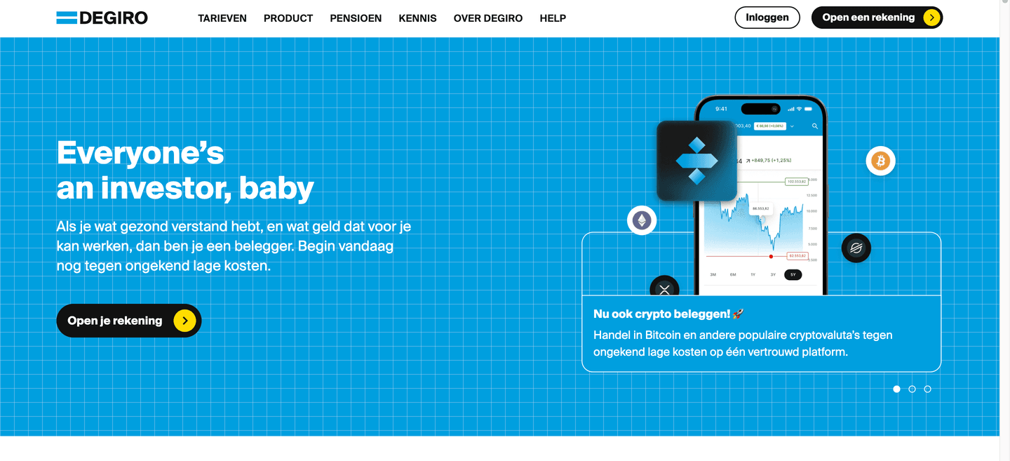 Degiro Account openen