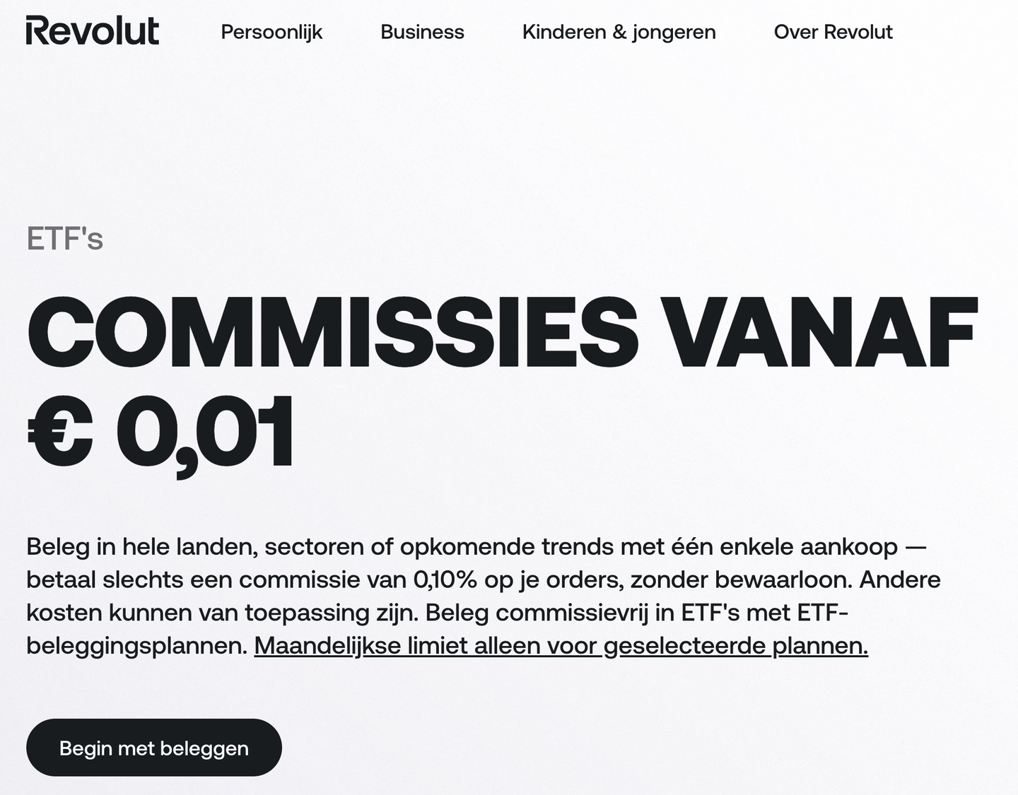 Revolut Aandelen en ETF’s
